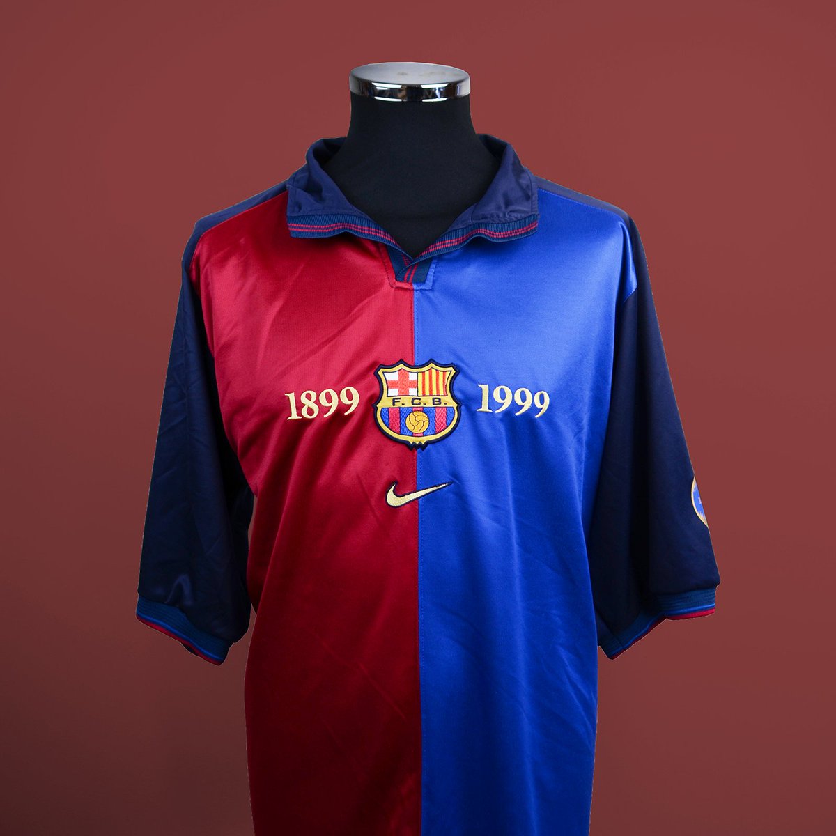 Barcelona half deals and half jersey